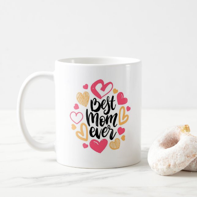 Meilleure maman jamais Mug (Avec donut)