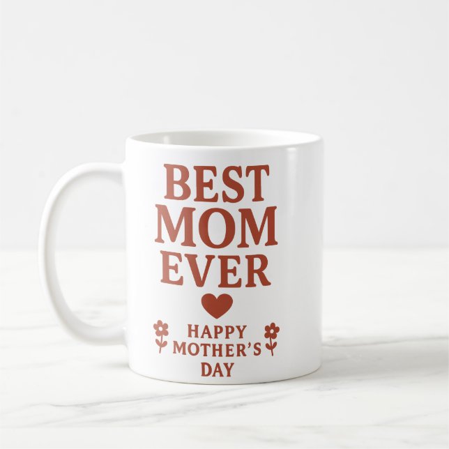 Meilleure maman jamais Mug (Gauche)