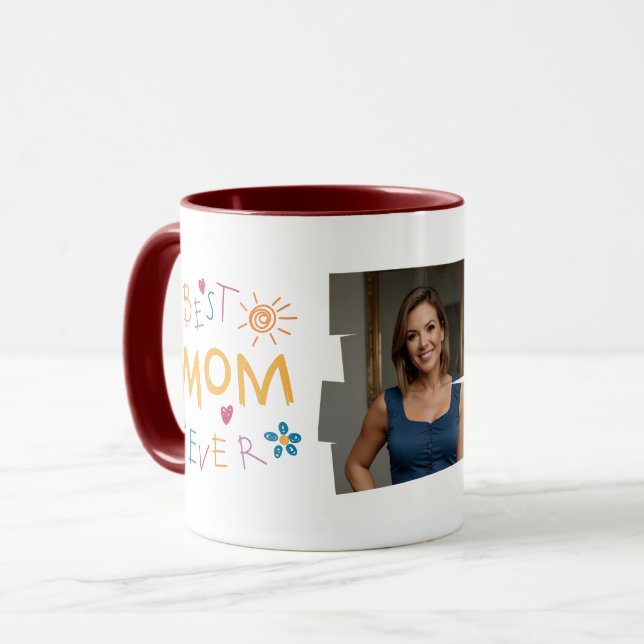 Meilleure maman jamais Mug (Devant gauche)