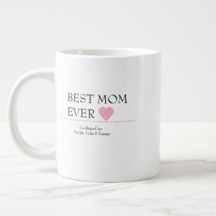 Meilleure Maman Jamais Mug avec Coeur Rose - Confi