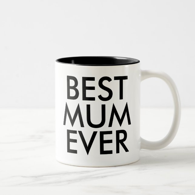 Meilleure maman jamais Mug | cadeau de la fête mèr (Droit)