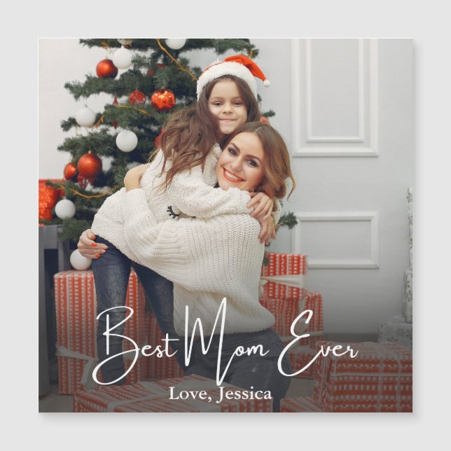 Meilleure maman jamais personnalisée Photo (Devant)