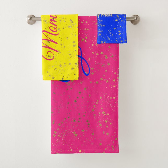 Meilleure maman jamais rose bleu les autres jour M (En situation)