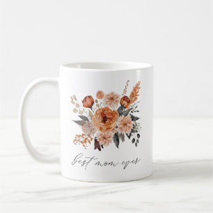 Meilleure maman Jour Floral Mère's Day Mug Cadeau