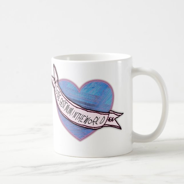 Meilleure maman Mug (Droite)