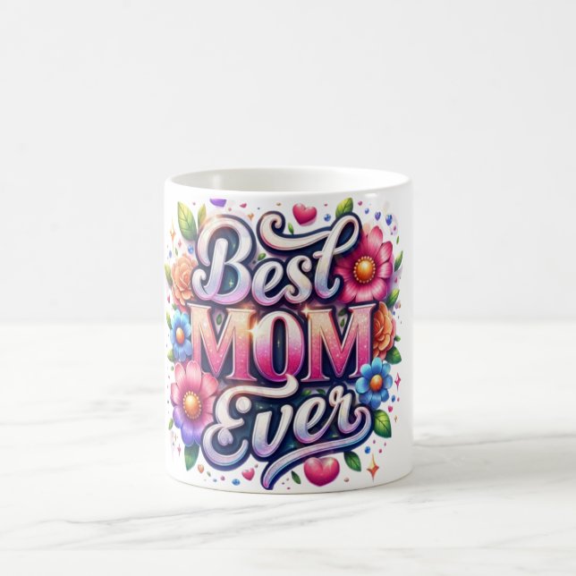 Meilleure Maman Mug Les cadeaux de la Fête des mèr (Centre)