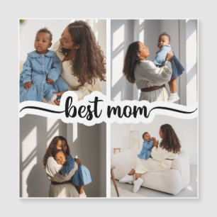 Meilleure Maman Personnalisée 4 Photo Collage
