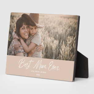 Meilleure Maman Plaque Photo