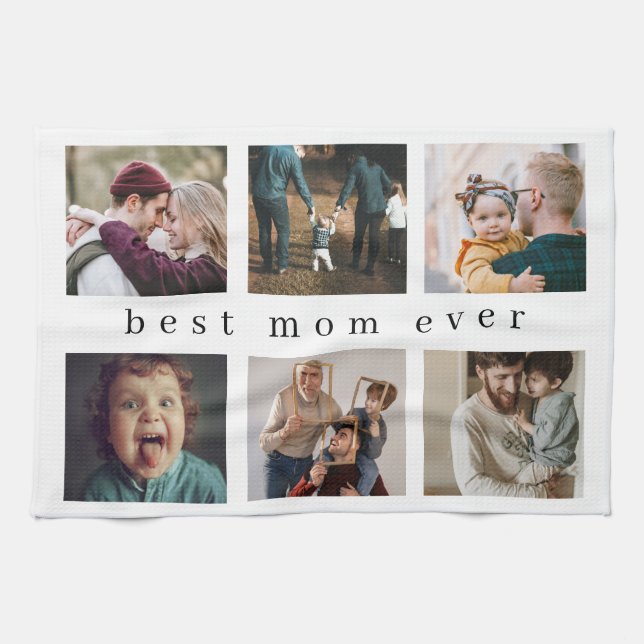 Meilleure Maman Serviettes de cuisine jamais (Horizontal)