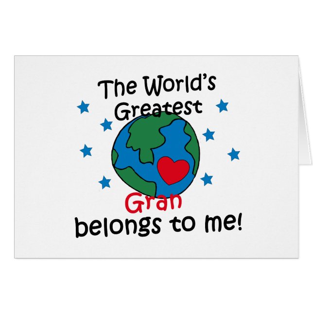 Meilleure mamie appartient à moi (Devant horizontal)