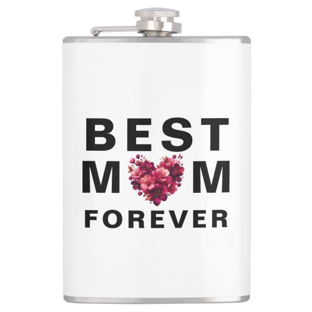 Meilleure MOM Forever - Flacon cadeau chic et comp (Devant)
