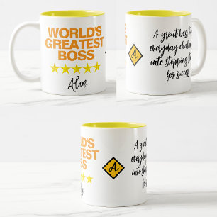 Meilleure Mug Boss du monde (Nom de la citation in