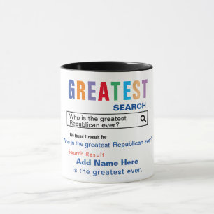 Meilleure Mug Cadeau Républicain