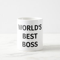 Meilleure Mug de bureau de patron du monde