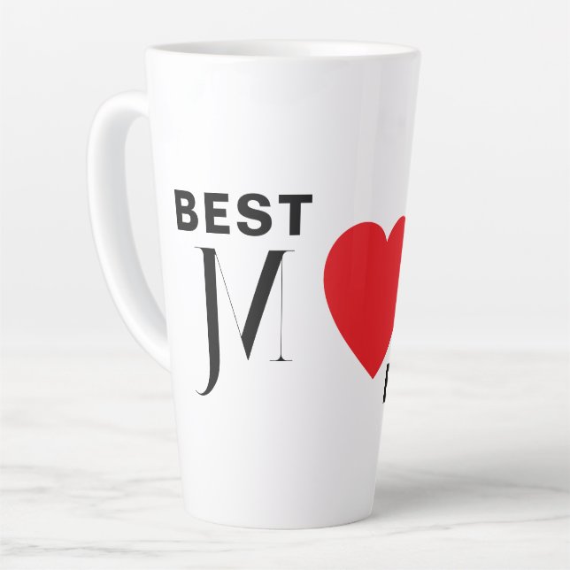 Meilleure Mug en latte de la MME - Cadeau pour mam (Angle gauche)