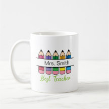Meilleure Mug Enseignant Cadeau Personnalisé Pour