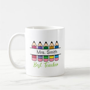 Meilleure Mug Enseignant Cadeau Personnalisé Pour