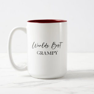 Meilleure Mug personnalisée Grampy & Most Loved du