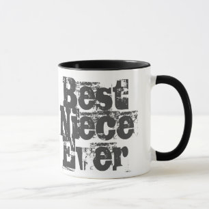 Meilleure nièce Jamais - Mug de café à deux tons