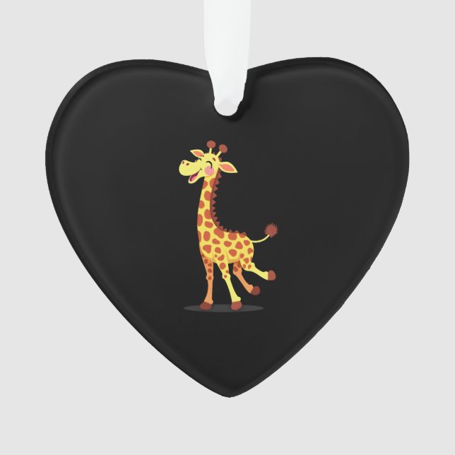 Meilleure œuvre d'art de girafe pour hommes femmes (devant)