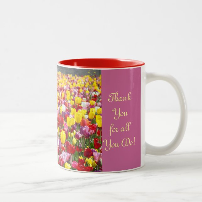 Meilleure patronne ! mugs à café Merci pour tout (Droit)