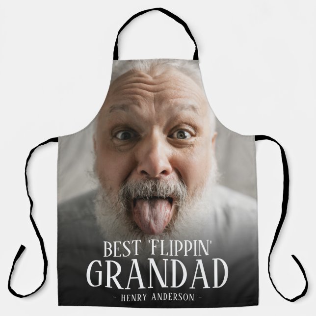 Meilleure photo de 'Flippin' Papy | Tablier avec n (Recto)