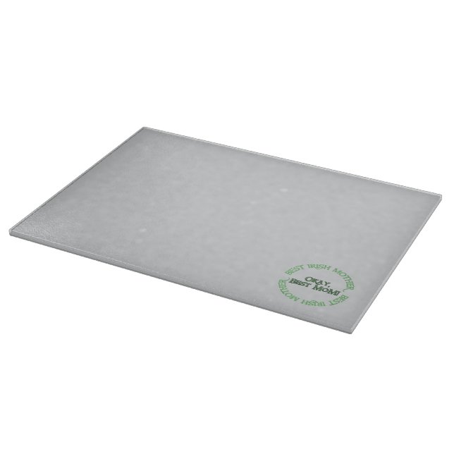 Meilleure planche à découper en verre gris pour mè (Coin)