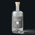 Meilleure proposition de l'homme Liqueur Étiquette<br><div class="desc">Posez la grande question à votre meilleur homme avec ce amusant étiquette de bouteille d'alcool! Rassemblez les gars et commencez cette fête !</div>