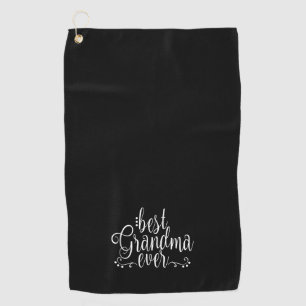 Meilleure serviette de golf noire pour grand-mère