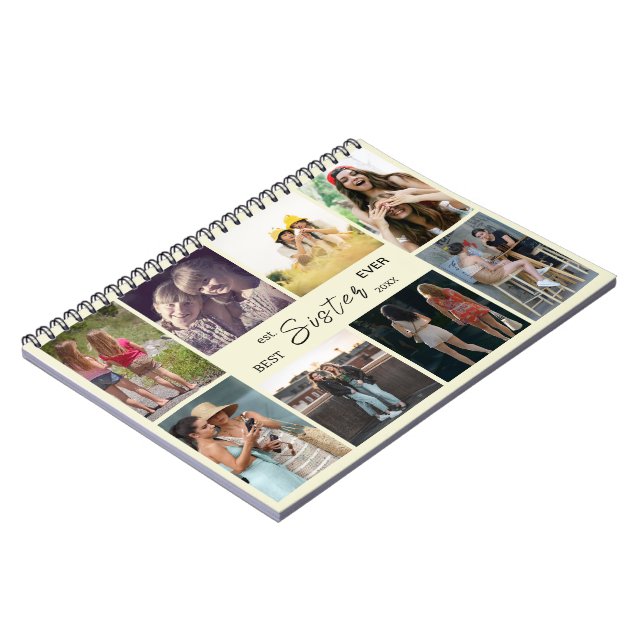 Meilleure Sœur Ever – Cahier de collage de 8 photo (Côté gauche)