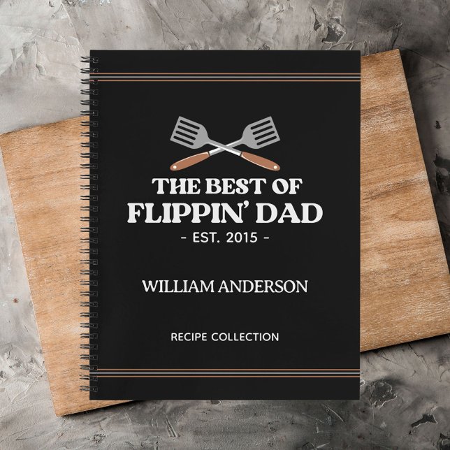 Meilleure spatule pour papa Flippin Livre de recet (In situ)