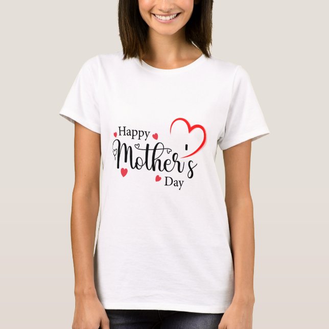 Meilleure T-Shirt Maman (Devant)