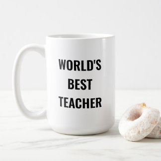 Meilleure tasse à café pour les enseignants du mon