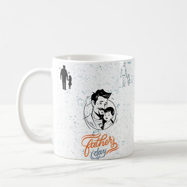 Meilleure tasse à café pour papa | Cadeau pour la  (Gauche)