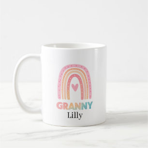 Meilleure tasse arc-en-ciel personnalisée pour gra