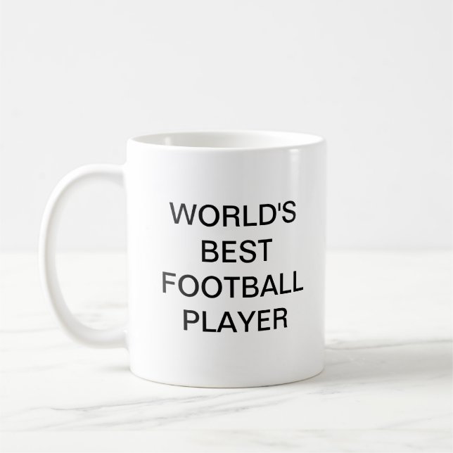 Meilleure tasse de café du joueur de FOOTBALL au m (Gauche)