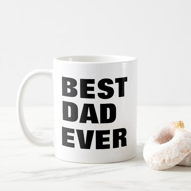 Meilleure Tasse de Café pour Papa (Avec donut)