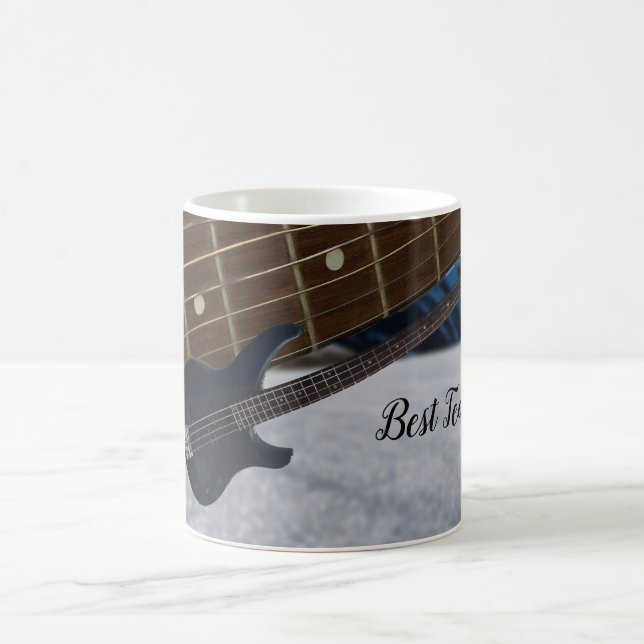 Meilleure tasse de café pour professeur de guitare (Centre)