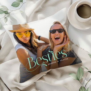 Meilleures Amies Coussin de l'Amitié avec Photo Pe