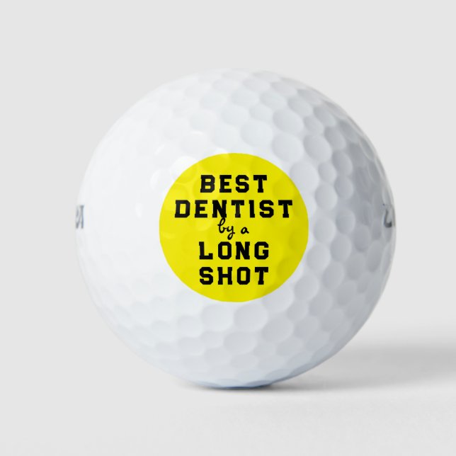 Meilleures balles de golf pour dentiste (Devant)