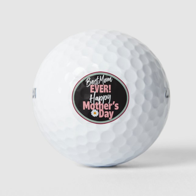 Meilleures balles de golf pour Maman (Devant)