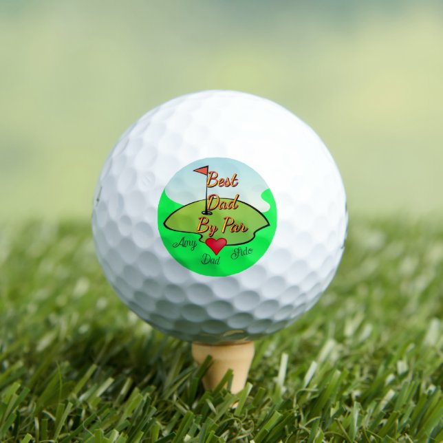 Meilleures balles de golf pour papa golfeur (T-shirt Insitu)