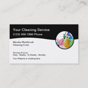 Meilleures Cartes de Visite de Service de Nettoyag
