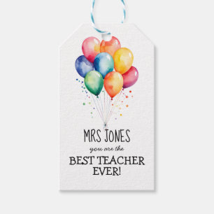 meilleures étiquettes cadeaux pour les enseignant