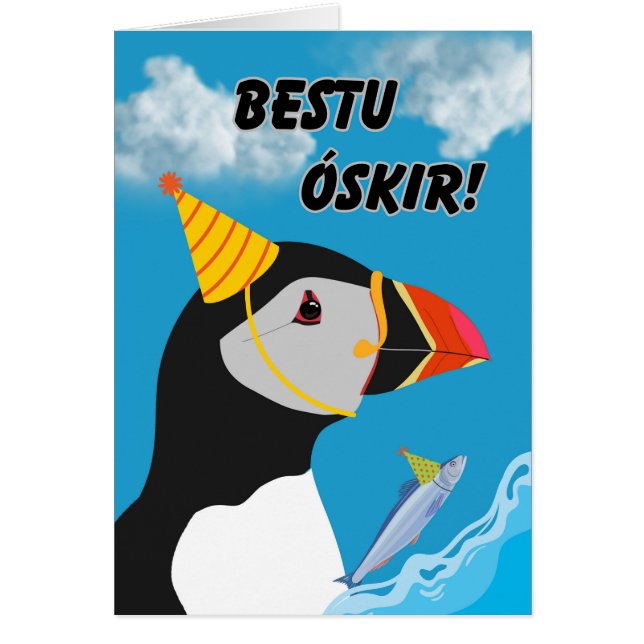 Meilleures Vœux d'Anniversaire Bestu Oskir Macareu (Devant)