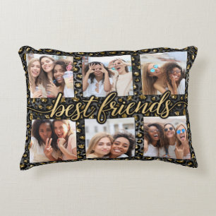 Meilleurs amis Coussin de collage photo 6