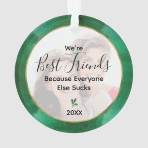 Meilleurs Amis Photo Vert Or