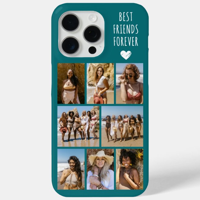 Meilleurs Amis Pour Toujours 8 Étui Teal Case-Mate (Verso)