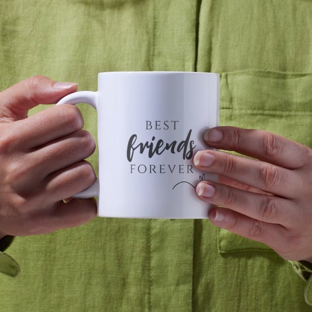 Meilleurs Amis Pour Une Simple Photo Bestie Mug (Simple Photo Best Friends Forever Bestie Mug
)