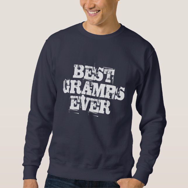 Meilleurs groupes jamais Sweatshirt rustique (Devant)